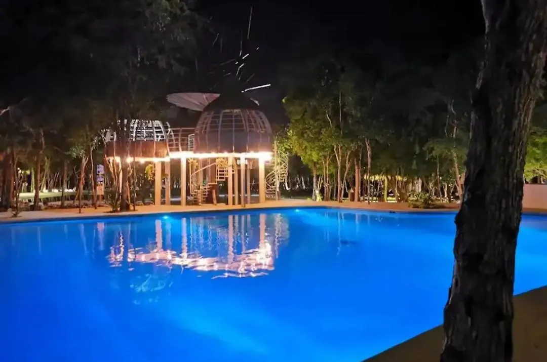 Residence 8 Min From The Beach Puerto Morelos Semesterbostad